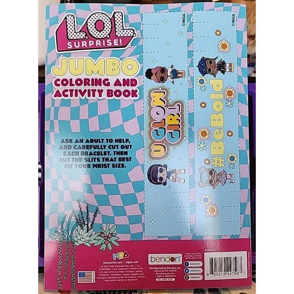New Lol Surprise Coloring and Activity Book